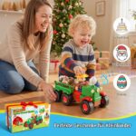 Gralal Bauernhof Traktor mit Musik & Tierfiguren – Lernspielzeug für Kleinkinder ab 1 Jahr – Bild 7