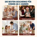 Lehoo Castle Kinderküche Zubehör aus Holz – Spielküche Set mit Kochgeschirr & Lebensmittel ab 3 Jahren – Bild 7