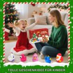 Tymokcall Adventskalender Enten 2026 – 24 Quietscheenten für Kleinkinder 1–3 Jahren – Bild 7