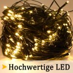UISEBRT LED Lichternetz 6x2m Warmweiss – 280 LEDs mit 8 Modi für Innen & Aussen – Bild 4
