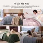 BEDSURE Winterdecke 135x200 cm mit 450 GSM – Wärmebettdecke für Allergiker, OEKO-TEX zertifiziert – Bild 8