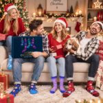iZoeL Socken Adventskalender 2026 – 12/24 Weihnachtssocken für Damen & Herren – Bild 5