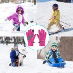 Arcweg Kinder-Winterhandschuhe Fleece mit Touchscreen – Warm & rutschfest für Sport – Bild 7