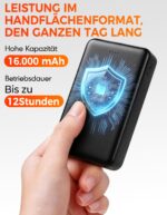 HOOHEAT Fleece Heizweste Damen 7.4V 16000 mAh – 15 Heizzonen & 3 Heizstufen – Bild 6