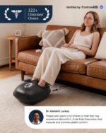 RENPHO Fussmassggerät mit Wärme – 3D Massage & Luftkompression für tiefe Entspannung – Bild 2
