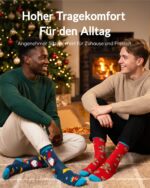 Jeasona Adventskalender 2026 mit 24 Paar Socken – Weihnachtsgeschenk für Damen & Herren – Bild 4