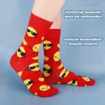 Jeasona Adventskalender Socken 2026 – 12er Set Herren mit Food-Designs – Bild 2