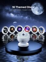 FELITE Sternenhimmel Projektor mit 16 Discs & Bluetooth – Galaxy Projector mit 29 Klängen – Bild 2