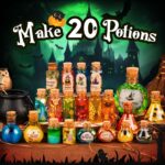 Mostof Zaubertrank Set für Kinder 8-12 Jahre – 20+ Experimente mit Zauberkessel & Rezeptbuch – Bild 7