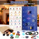 Goffii Adventskalender 2026 mit 24 Natürlichen Edelsteinen – Kristall Countdown für Frauen – Bild 3