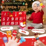 HappyGoLucky Adventskalender 2026 Dschungeltiere – Lernspielzeug für Kinder 1-3 Jahre – Bild 5
