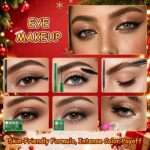 UCANBE Adventskalender Makeup 2026 – 24-teiliges Beauty-Set mit Lidschatten, Lippenstift & Tools – Bild 4