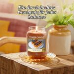 Yankee Candle Salted Caramel grosse Duftkerze – 150 Stunden Brenndauer – Bild 2