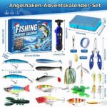 iZoeL Angeln Adventskalender 2026 – 24 Tage Angelzubehör für Männer & Teenager – Bild 3