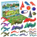 AHIKY Adventskalender 2026 mit 24 3D-gedruckten Spielzeugen – Weihnachtsgeschenk für Kinder