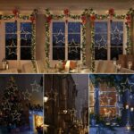 Litake LED Weihnachtsstern 6M 60 LEDs mit 8 Modi – Fensterdeko Batteriebetrieben (5er Set) – Bild 8