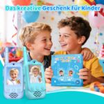 iKidiki Video Walkie Talkie Kinder Aufladbar – HD Videoanrufe mit Spracheffekten für 3-8 Jahre – Bild 7