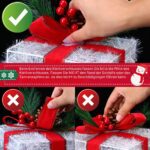 Quntis 3er Set LED Geschenkboxen 60 warmweisse LEDs – Weihnachtsdeko mit Timer & 8 Modi – Bild 7