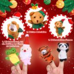 LIHAO Adventskalender 2026 mit 24 Tier-Fingerpuppen – Weihnachtskalender für Kinder – Bild 3
