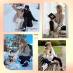 Missluck 2er Pack Thermoleggings Damen mit Seitentaschen – Fleece gefüttert für Winter – Bild 5