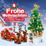 kiothdre Adventskalender 2026 mit LED-Weihnachtsbaum-Bausteinen – 24 Tage Countdown für die ganze Familie – Bild 6