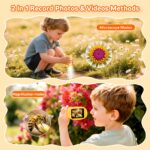 Ashfly Digitales Kindermikroskop 200x mit HD 2.0" Display – Tragbar & Wiederaufladbar – Bild 7
