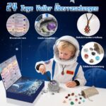 Goffii Kristall-Adventskalender 2026 – 24 Tage Ausgrabungsset mit natürlichen Edelsteinen für Kinder ab 6 – Bild 4