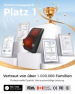 Boriwat Shiatsu Nackenmassagegerät mit Wärme – 3D-Tiefenmassage für Nacken & Rücken – Bild 5