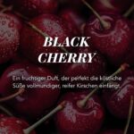 Yankee Candle Black Cherry Duftkerze gross – 150 Stunden Brenndauer im Glss – Bild 4