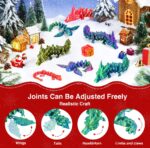 AHIKY Adventskalender 2026 mit 24 3D-gedruckten Spielzeugen – Weihnachtsgeschenk für Kinder – Bild 6