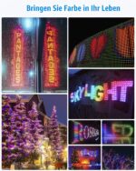 ALITOVE 500er WS2811 RGB LED Pixel Lichterkette 5V – Individuell adressierbar für DIY & Weihnachtsdeko – Bild 6