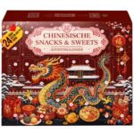 He-Ju Adventskalender 2026 – 24 asiatische Snacks & Sweets aus China | Nachhaltig handgepackt