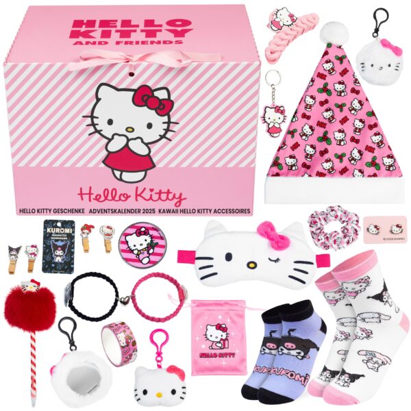 Get Trend Hello Kitty Adventskalender 2026 – 24 Überraschungen für Mädchen & Teens