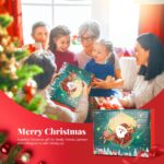Jodimitty Adventskalender 24 Paare Weihnachtssocken Damen – Kuschelsocken Geschenkset – Bild 6