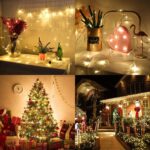 Nurkoo 25M LED-Lichterkette mit Fernbedienung & Timer – 200 warmweisse LEDs für Innen & Aussen – Bild 6