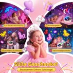 OneFire Einhorn Sternenhimmel Projektor – 3 Filme + 93 Effekte mit Fernbedienung für Mädchen ab 3 Jahren – Bild 8