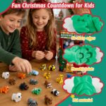 Adventskalender 2026 Kinder mit 3D-Tierfiguren & Kapselautomat – 24 Überraschungseier – Bild 6