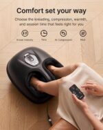 RENPHO Fussmassggerät mit Wärme – 3D Massage & Luftkompression für tiefe Entspannung – Bild 6