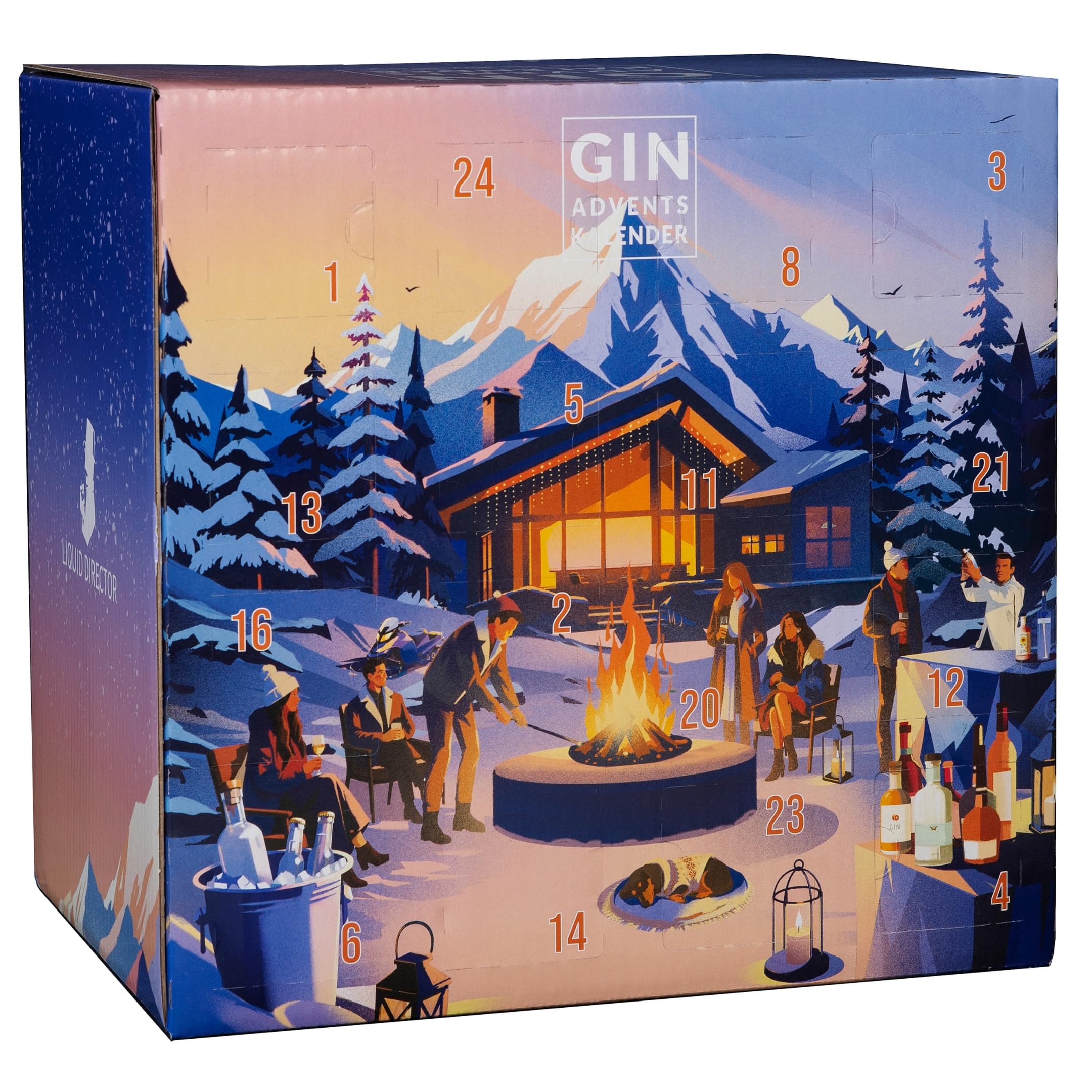 81XMjs-4WaL._SY2160_.jpg Gin Adventskalender 2026 – Premium Gins, Tonic Water & Snacks von Liquid Director – Bild 1