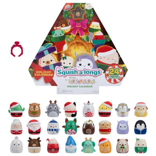 Squish-a-longs Adventskalender 2026 – 24 Mini-Squishmallows für Weihnachts-Countdown