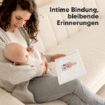 KeaBabies Handabdruck & Fussabdruck Set mit Bilderrahmen – Personalisiertes Neugeborenen Andenken – Bild 8