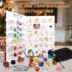 Edelstein Adventskalender 2026 mit 24 Chakra-Kristallen – Heilsteine für Kinder & Erwachsene – Bild 3