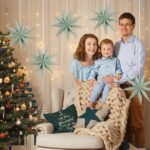 BestoFun 5er Set Papiersterne 30cm Salbeigrün – Elegante Faltsterne für Weihnachtsdeko – Bild 6
