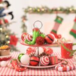 Victor's Workshop Weihnachtskugeln 100-teilig – Christbaumschmuck Set mit Elfen-Design – Bild 5