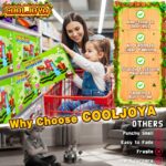 COOLJOYA 150er Magnetische Bausteine – Kreatives Konstruktionsspielzeug für Kinder ab 3 Jahren – Bild 7