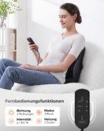 Boriwat Shiatsu Nackenmassagegerät mit Wärme – 3D-Tiefenmassage für Nacken & Rücken – Bild 6