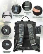 MATEIN Angelrucksack mit 4 Köderboxen & Rutenhalter – Wasserdicht für professionelle Angler – Bild 5
