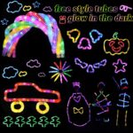 24er Pop Tubes LED Leuchtröhren mit 3 Lichtmodi – Farbenfrohe Partygeschenke für Kinder – Bild 5