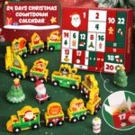 Vexyra Adventskalender 2026 mit magnetischem Holzzug – Montessori Lernspielzeug für Kinder – Bild 5