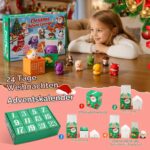 Bauernhof-Adventskalender für Kinder 1-3 Jahre – 24 Überraschungen & Montessori Lernspielzeug – Bild 6